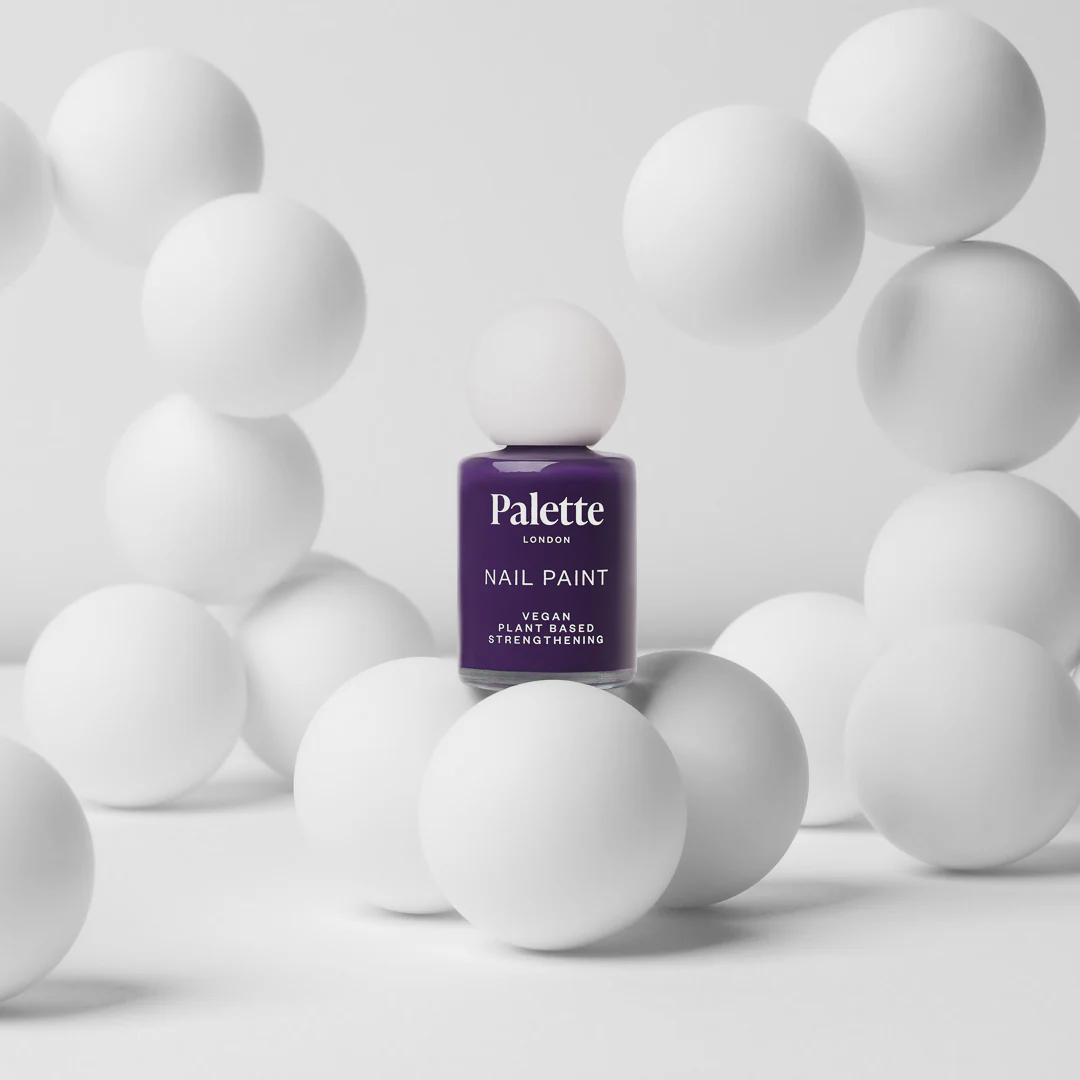 Charcoal Lavender Nail Paint - Image 3